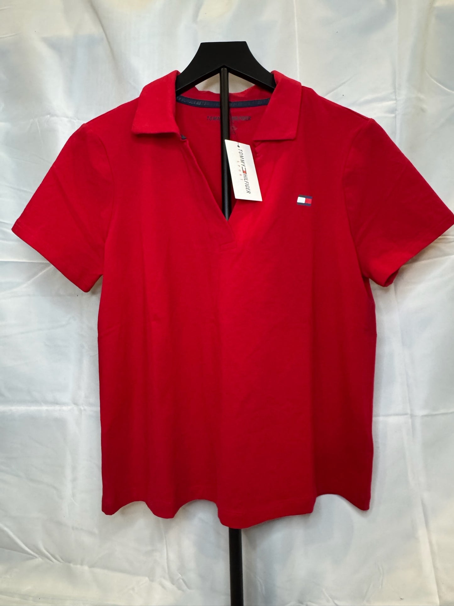 Polo Tommy Hilfiger Rojo Mujer