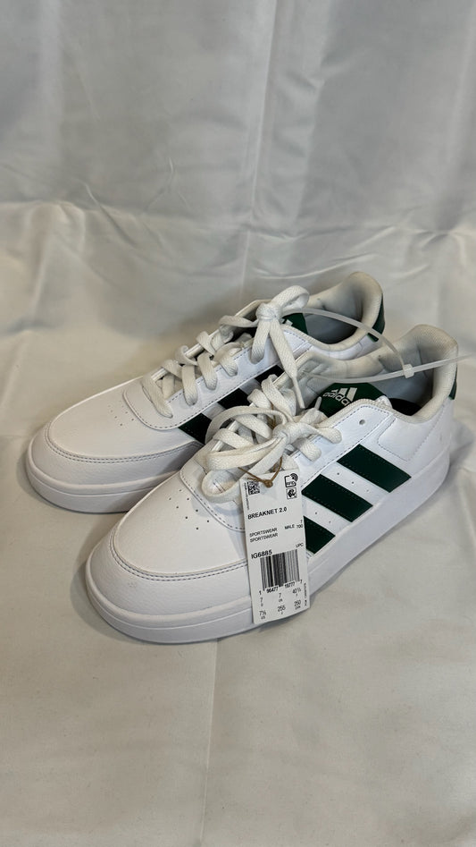 Tenis Adidas Advantage Court White/Green