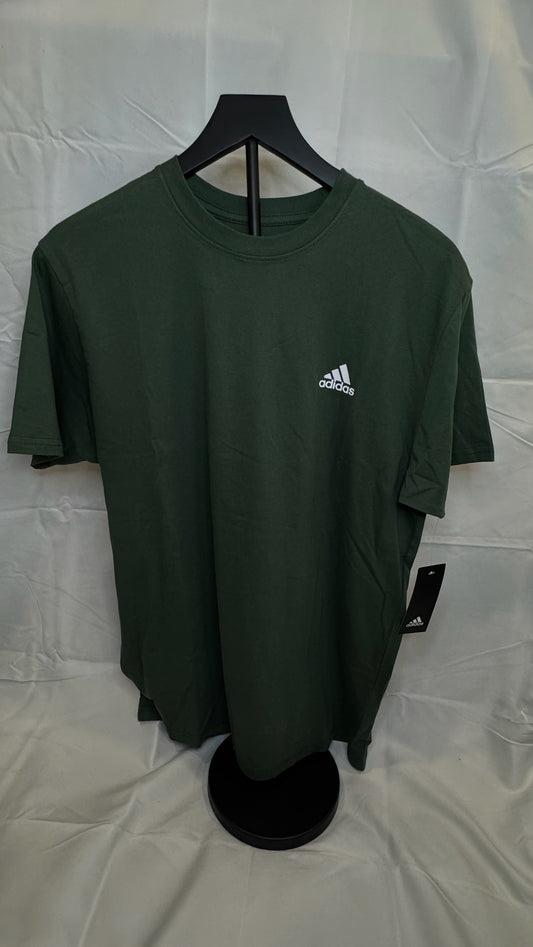 Playera Adidas Clásica – Verde Oscuro