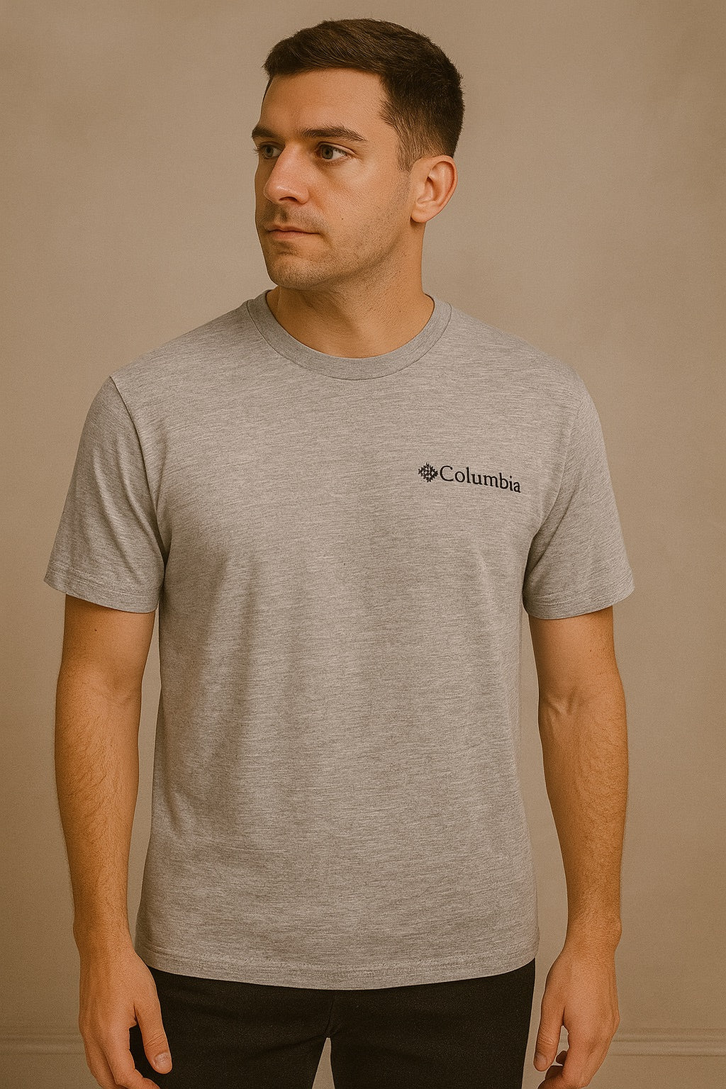 Playera Columbia – Blanca Clásica