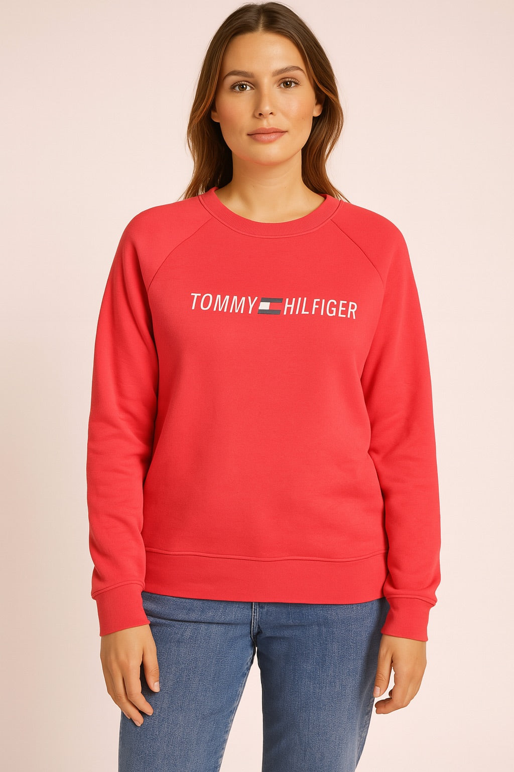 Sudadera Tommy Hilfiger con Logo Frontal
