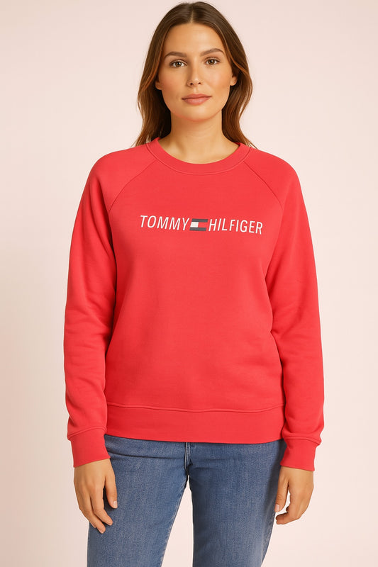 Sudadera Tommy Hilfiger con Logo Frontal