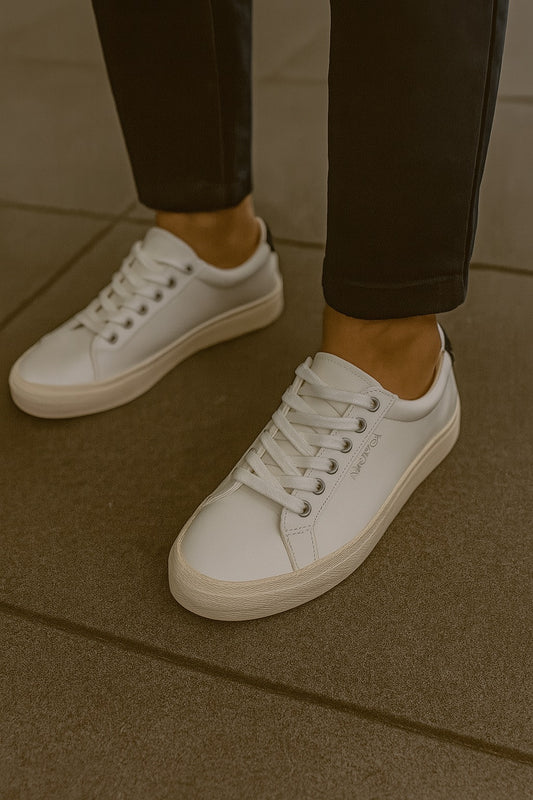 Tenis Blancos Nautica Clásicos