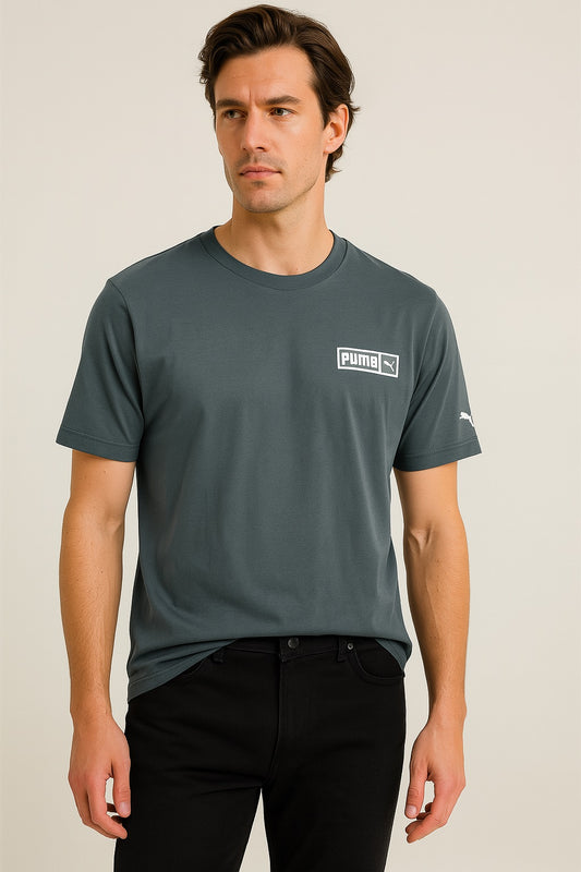 Playera Puma Clásica – Gris Oscuro