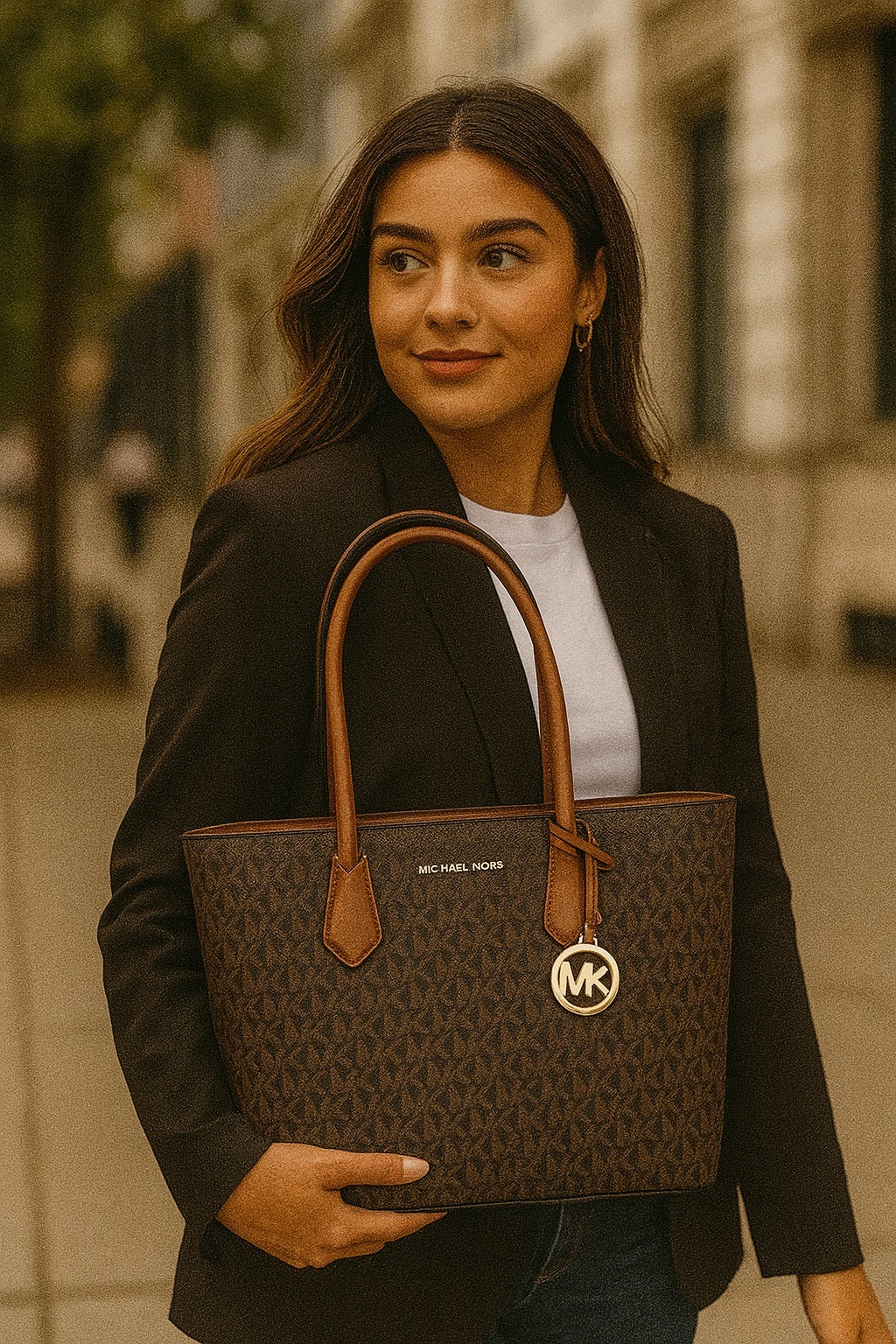 Bolsa Tote Michael Kors Monograma Clásico