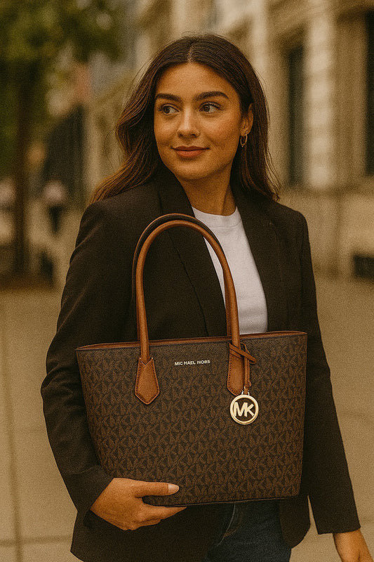 Bolsa Tote Michael Kors Monograma Clásico