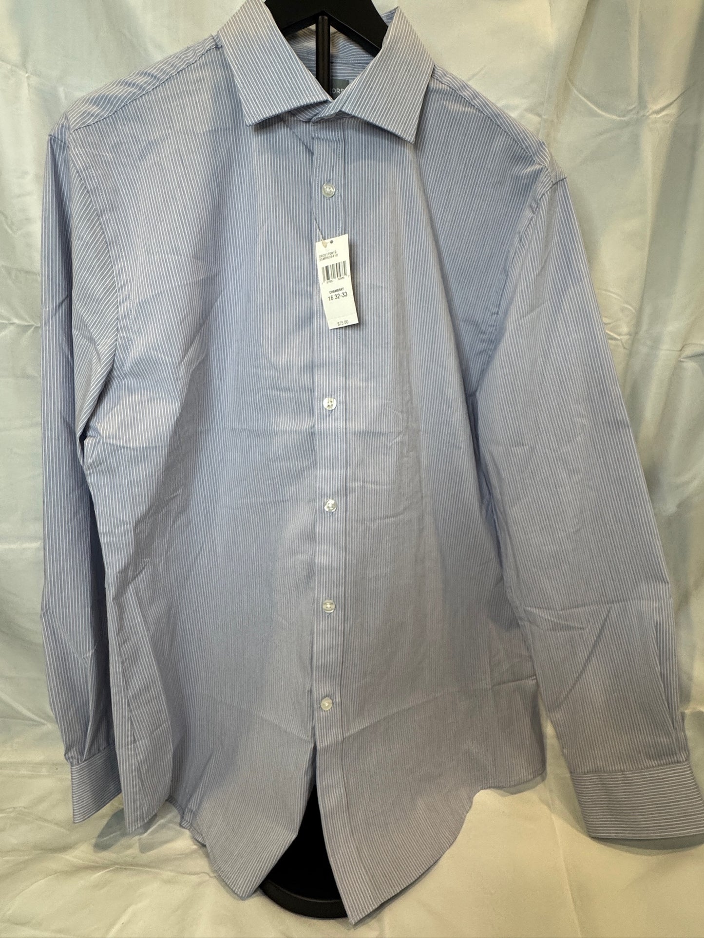 Camisa Michael Kors Hombre Rayas Azul
