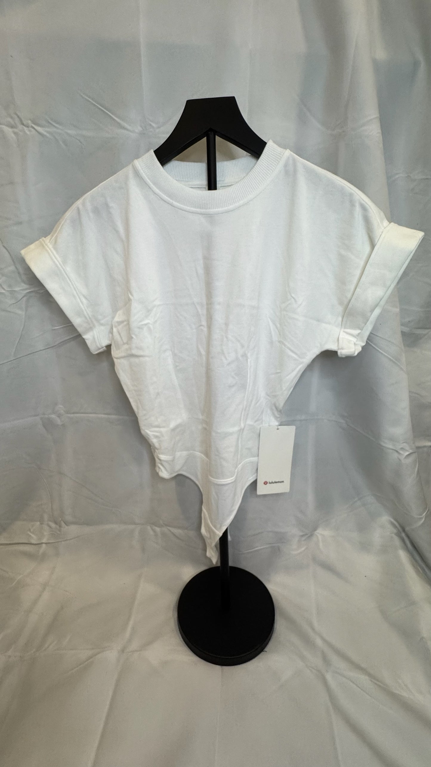 Top Deportivo Lululemon Blanco con Abertura