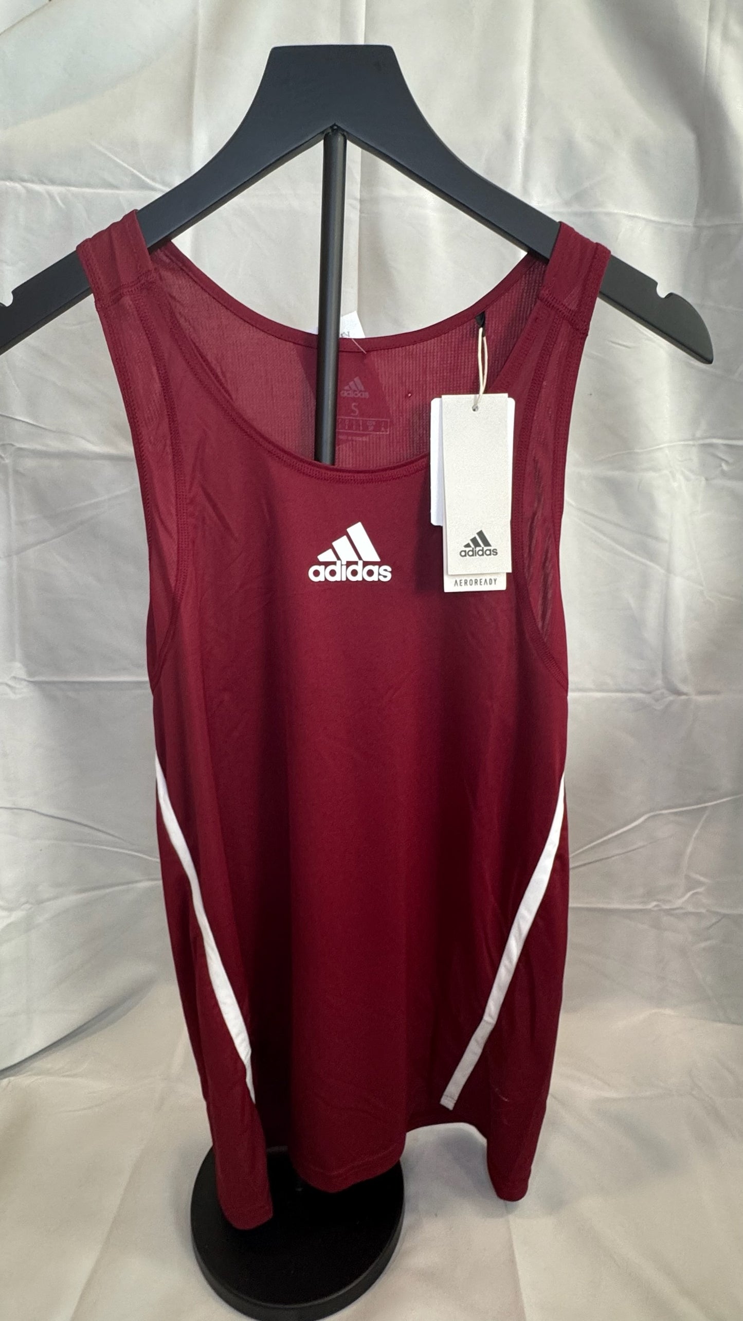 Playera sin Mangas Adidas Vino Hombre