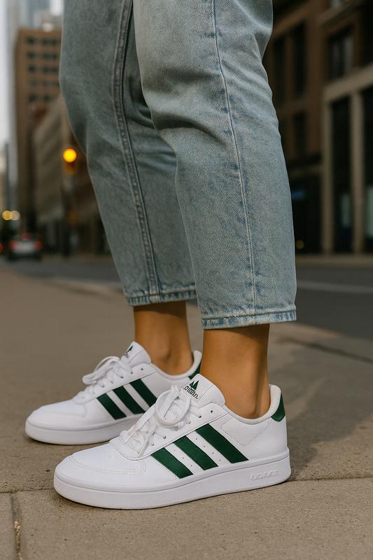 Tenis Adidas Advantage Court White/Green